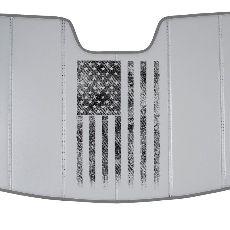 Covercraft American Flag UVS100 Original Custom Sunscreen - UVD11806SVUVD004 Photo - Close Up