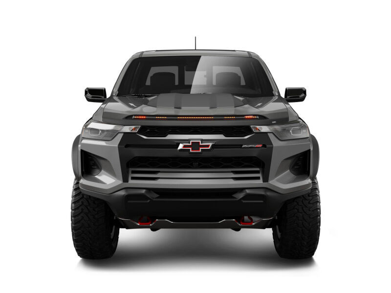 Husky Liners 23-26 Chevrolet Colorado Aeroskin Lightshield PRO - Blk - 2820213 Photo - Mounted