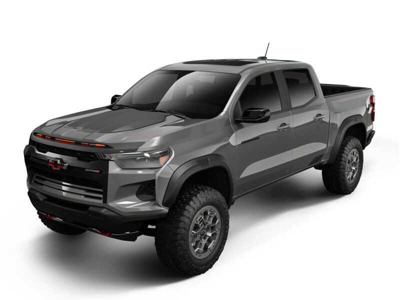 Husky Liners 23-26 Chevrolet Colorado Aeroskin Lightshield PRO - Blk - 2820213 Photo - Mounted