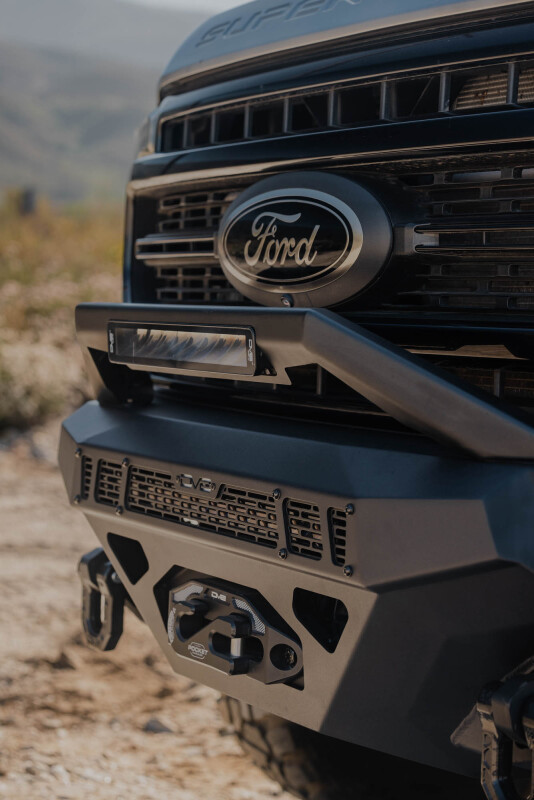 DV8 17-22 Ford Super Duty F-250/F-350 Spec Series Front Bumper - FBFF2-07 Photo - Close Up