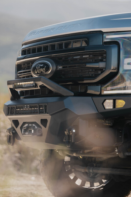 DV8 17-22 Ford Super Duty F-250/F-350 Spec Series Front Bumper - FBFF2-07 Photo - Close Up