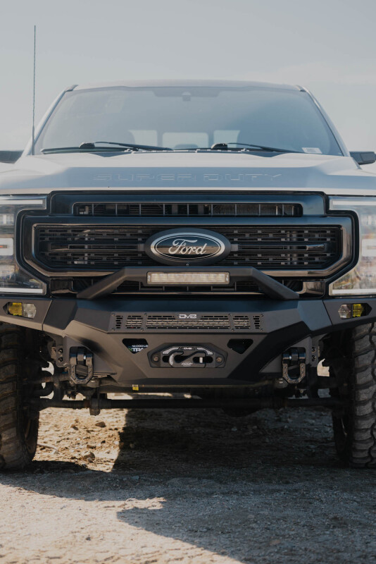 DV8 17-22 Ford Super Duty F-250/F-350 Spec Series Front Bumper - FBFF2-07 Photo - Close Up