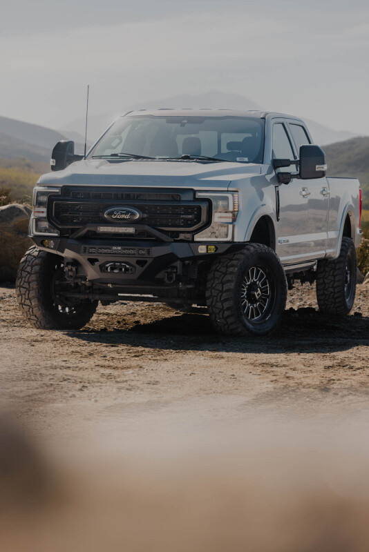 DV8 17-22 Ford Super Duty F-250/F-350 Spec Series Front Bumper - FBFF2-07 Photo - Close Up