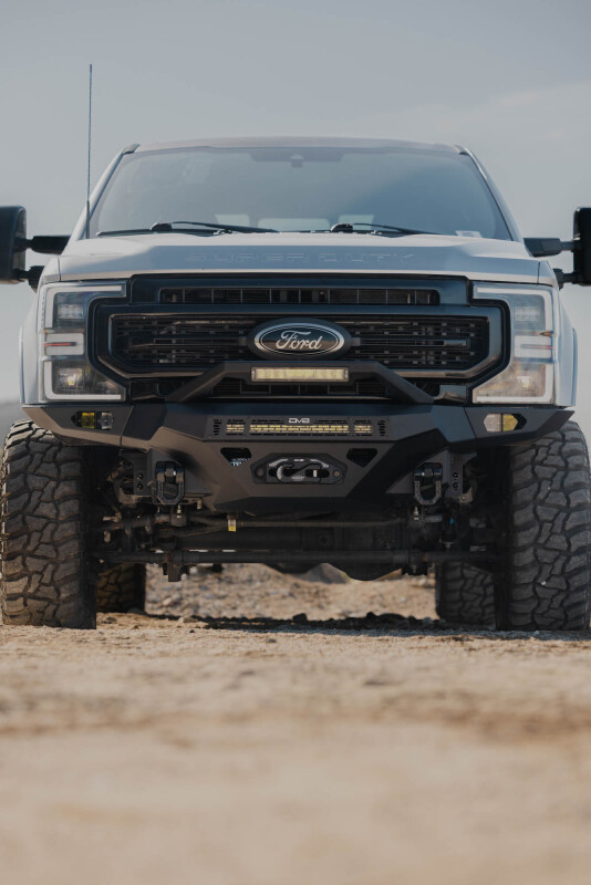 DV8 17-22 Ford Super Duty F-250/F-350 Spec Series Front Bumper - FBFF2-07 Photo - Close Up