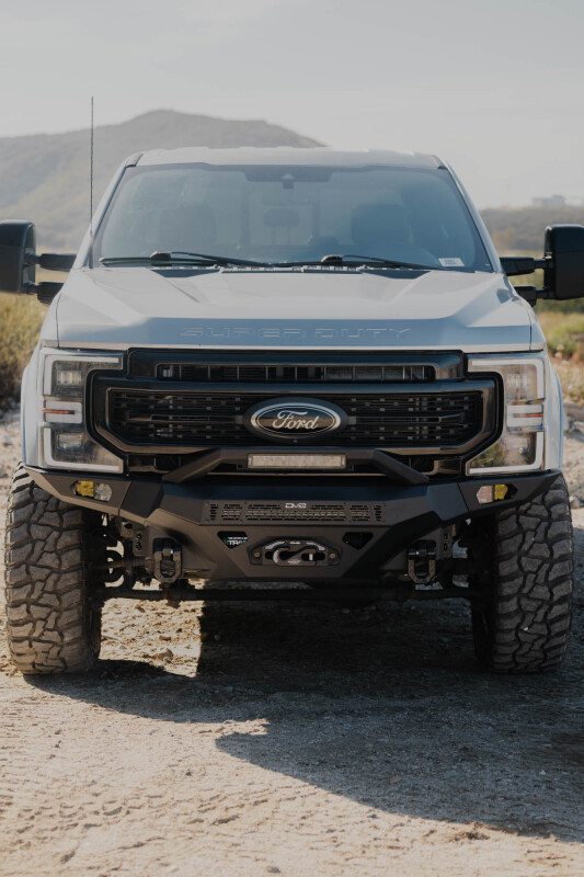 DV8 17-22 Ford Super Duty F-250/F-350 Spec Series Front Bumper - FBFF2-07 Photo - Close Up