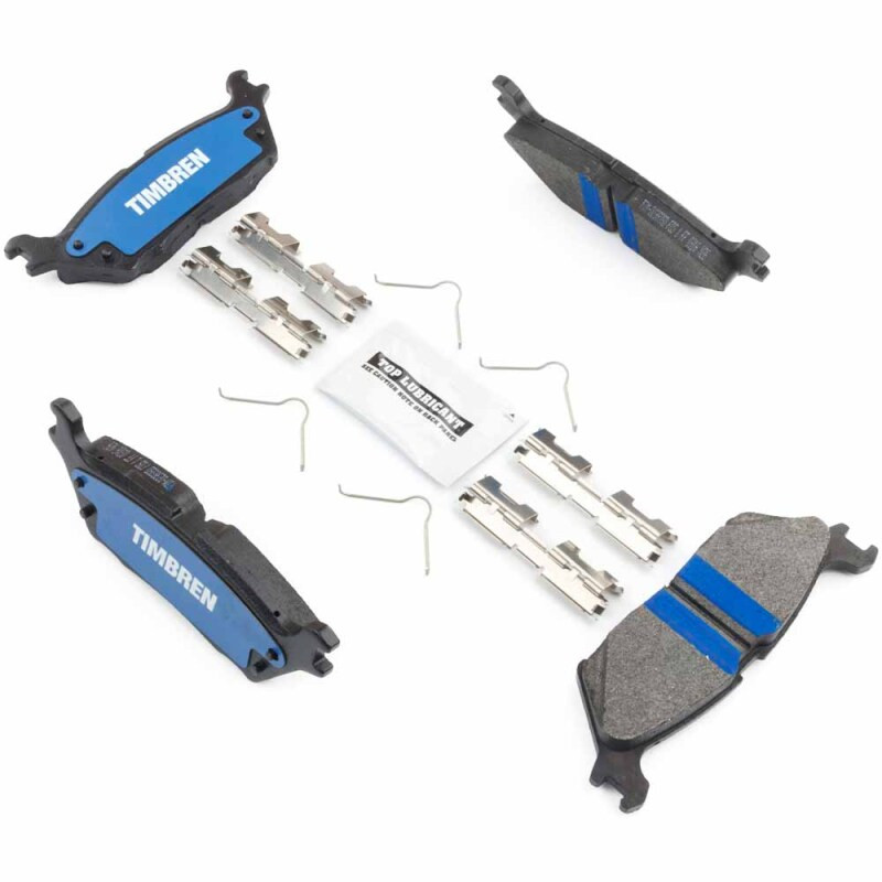 Timbren 22-24 Ford Expedition/Lincoln Navigator BES Severe Duty Semi-Metallic Brake Pads - Rear - TIM-D2383SD Photo - out of package