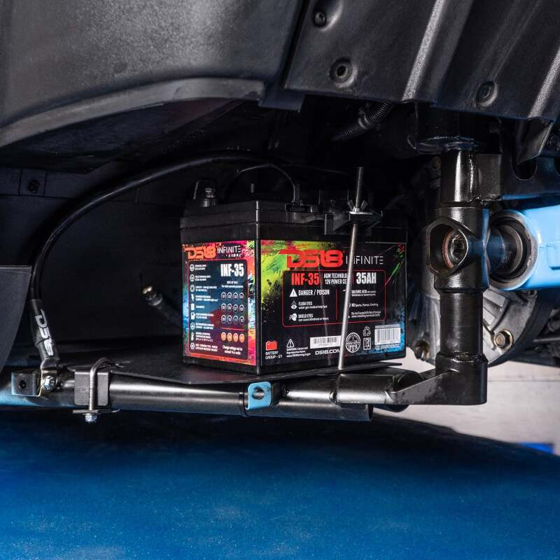 DS18 2020+ Polaris Slingshot Second Battery Mount Kit - SLG-DBATT-20UP Photo - Close Up