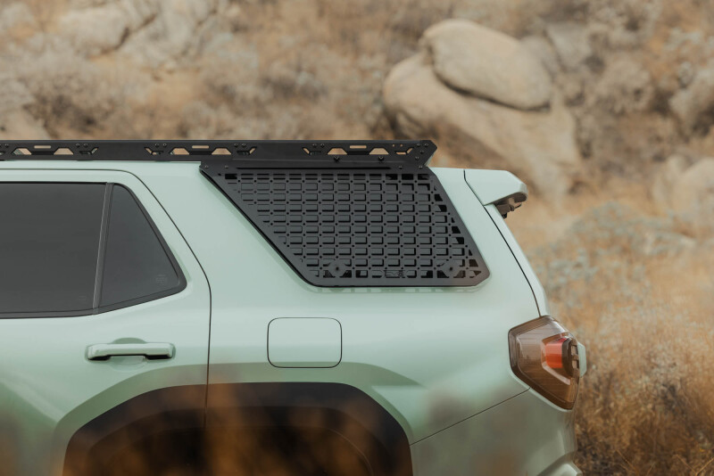 DV8 25-26 Toyota 4Runner Exterior Window Molle for DV8 Roof Rack - Driver - RRTF3-02EMD Photo - Close Up