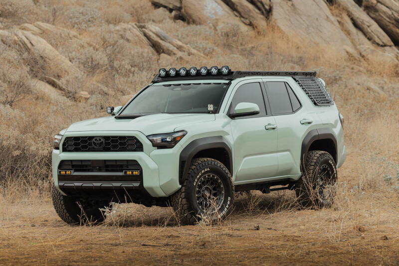 DV8 25-26 Toyota 4Runner Exterior Window Molle for DV8 Roof Rack - Driver - RRTF3-02EMD Photo - Close Up