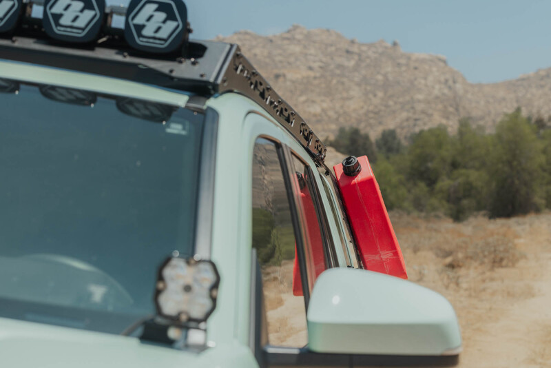 DV8 25-26 Toyota 4Runner Exterior Window Molle for DV8 Roof Rack - Driver - RRTF3-02EMD Photo - Close Up