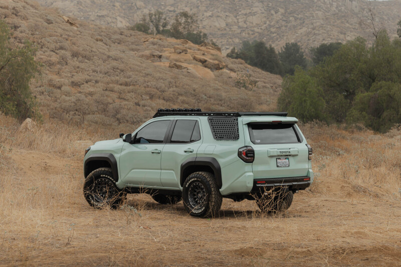 DV8 25-26 Toyota 4Runner Exterior Window Molle for DV8 Roof Rack - Driver - RRTF3-02EMD Photo - Close Up