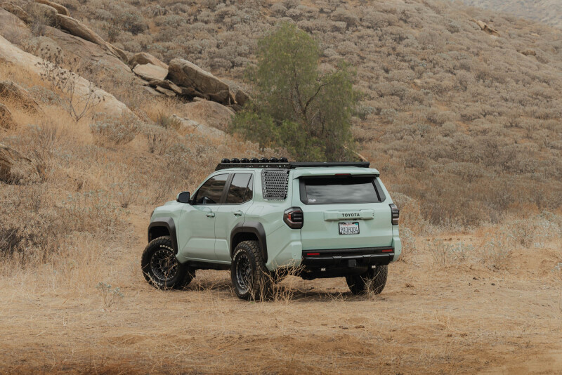 DV8 25-26 Toyota 4Runner Exterior Window Molle for DV8 Roof Rack - Driver - RRTF3-02EMD Photo - Close Up