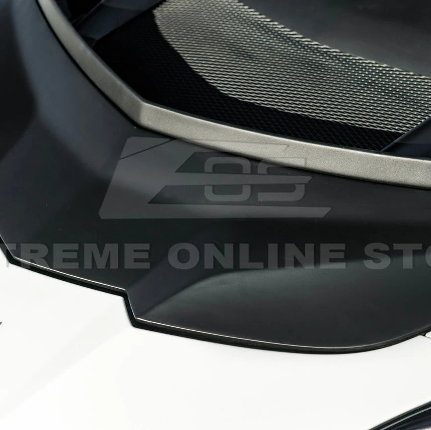 EOS ZR1 Style Fiberglass Carbon Flash Metallic Painted Hood - C8 Corvette Stingray / E-Ray / Z06 / ZR1 (HOOD-1004-V2-FRP)