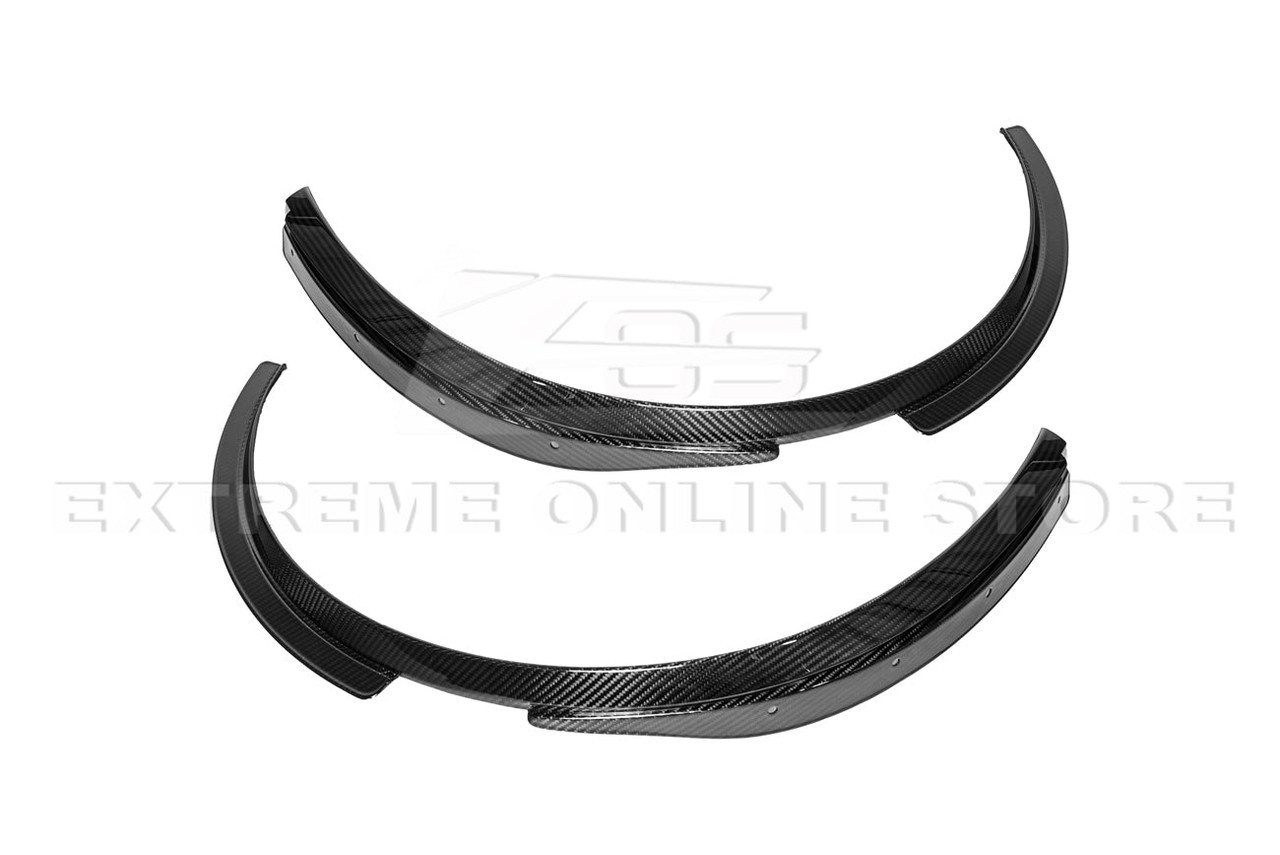 EOS Wheel Well Arches Front & Rear - Carbon Fiber - C8 Corvette