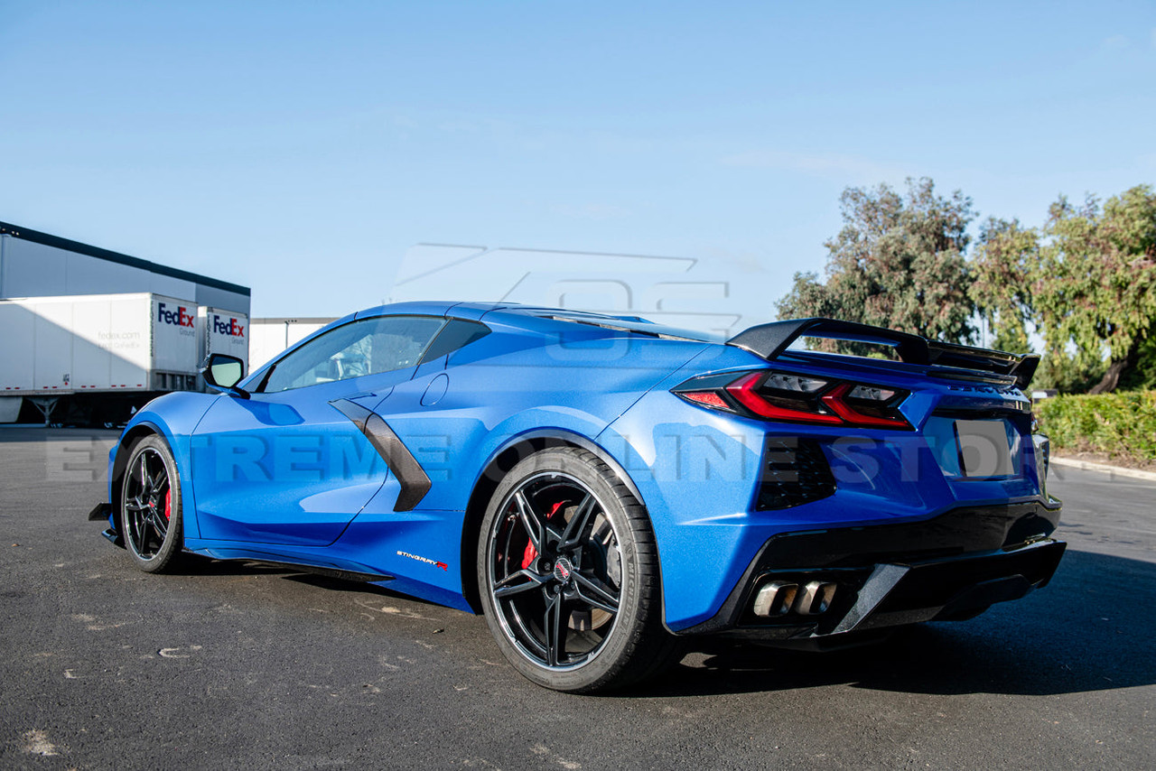 EOS Wheel Well Arches Front & Rear - Carbon Flash Metallic - C8 Corvette