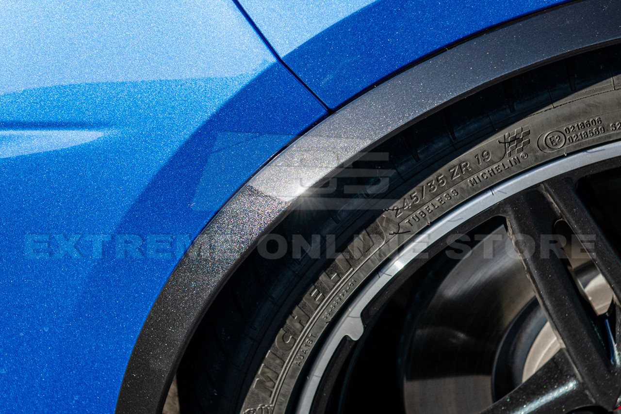 EOS Wheel Well Arches Front & Rear - Carbon Flash Metallic - C8 Corvette