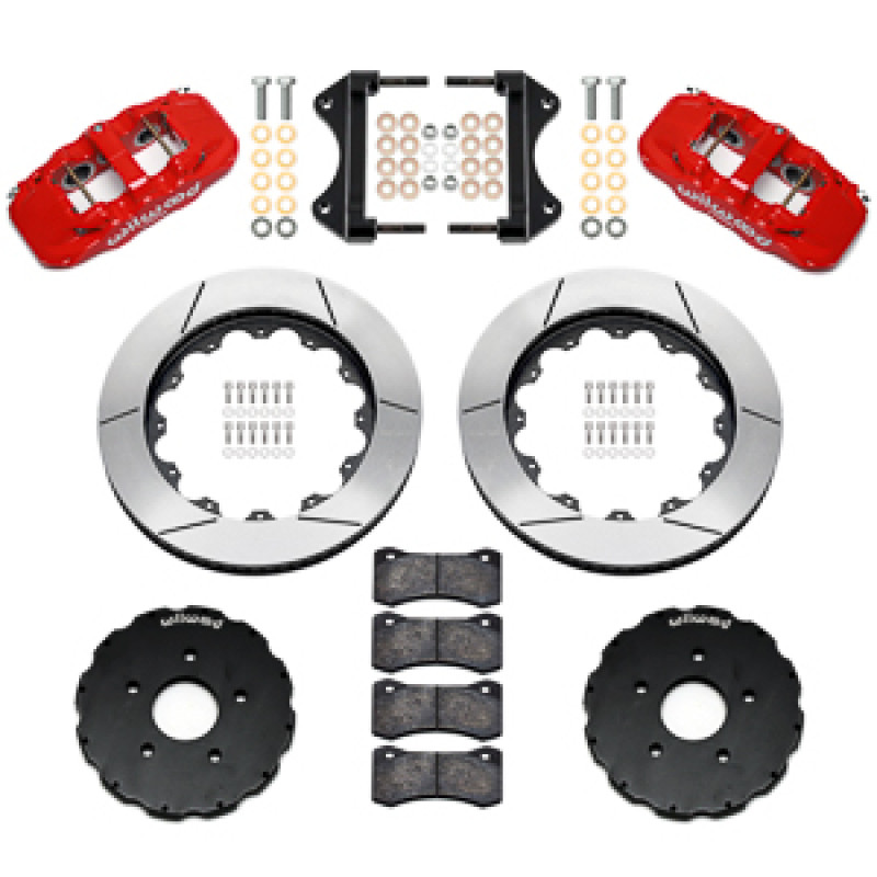 Wilwood kit front AERO6 C7 vette 2014-UP 14.00 rotor GT red - 140-18535-R User 1