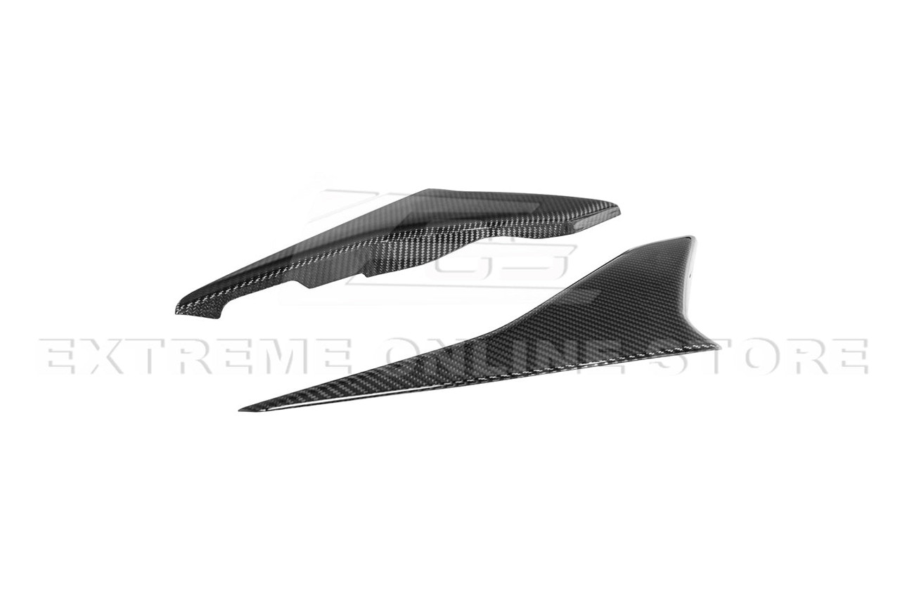 EOS Window Switch & Pillar Panel Covers - Carbon Fiber - C8 Corvette