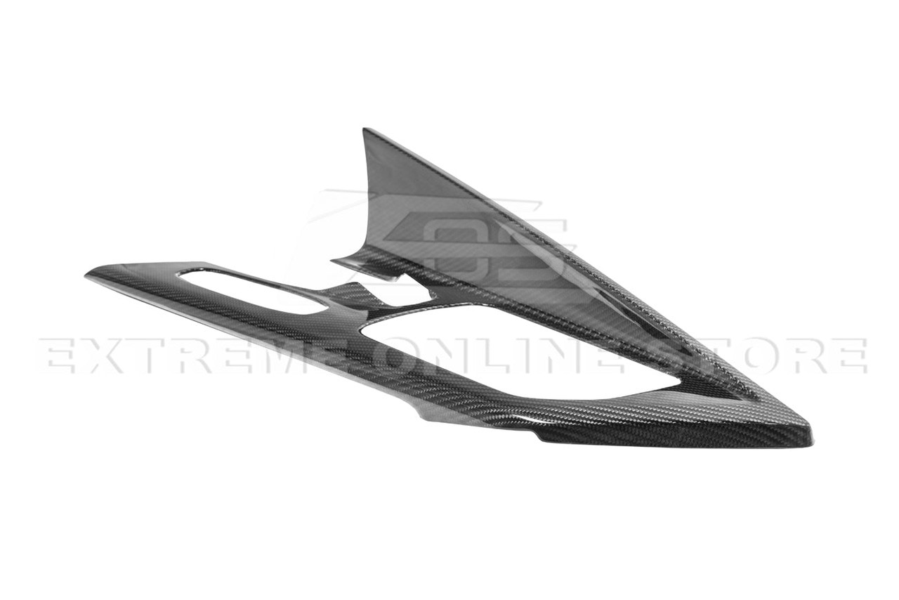EOS Center Console Trim Cover - Carbon Fiber - C8 Corvette