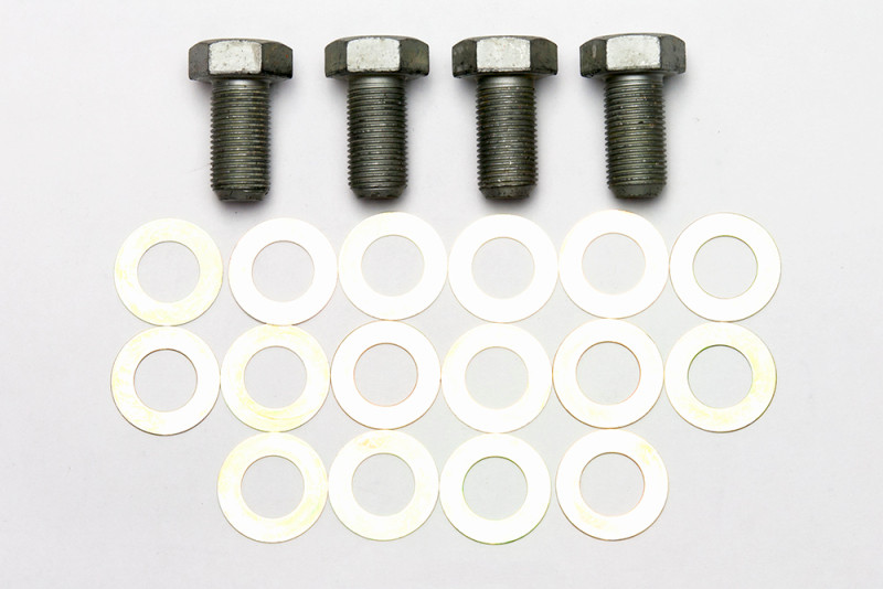 Wilwood bolt kit BRACKET/SPINDLE cpp drop spindle 5/8-18X1.25 LG hhcs W/WASHERS 4 pack - 230-10780 Photo - Primary
