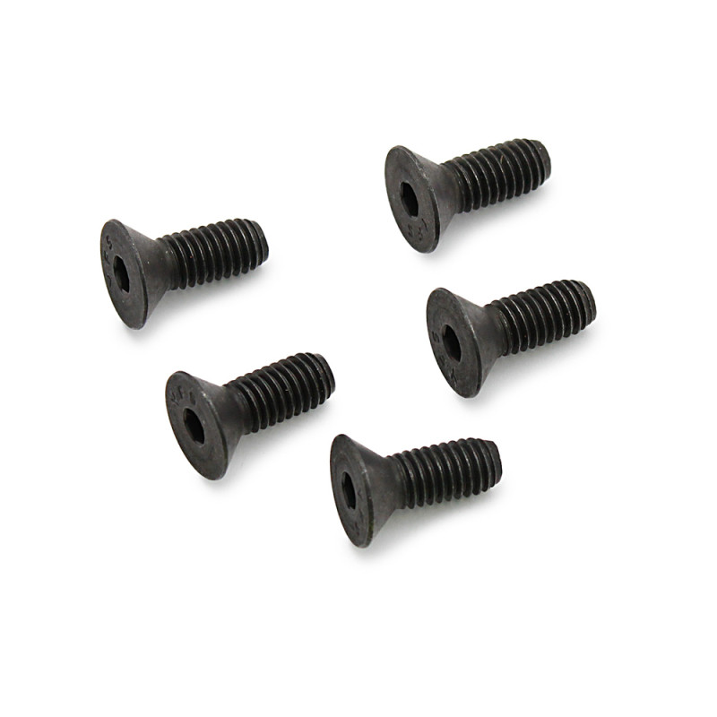 Wilwood bolt kit XD55 ADAPTER/ROTOR 3/8-16X1.00 fhcs hex drive black 5 pack - 230-17479 Photo - Primary