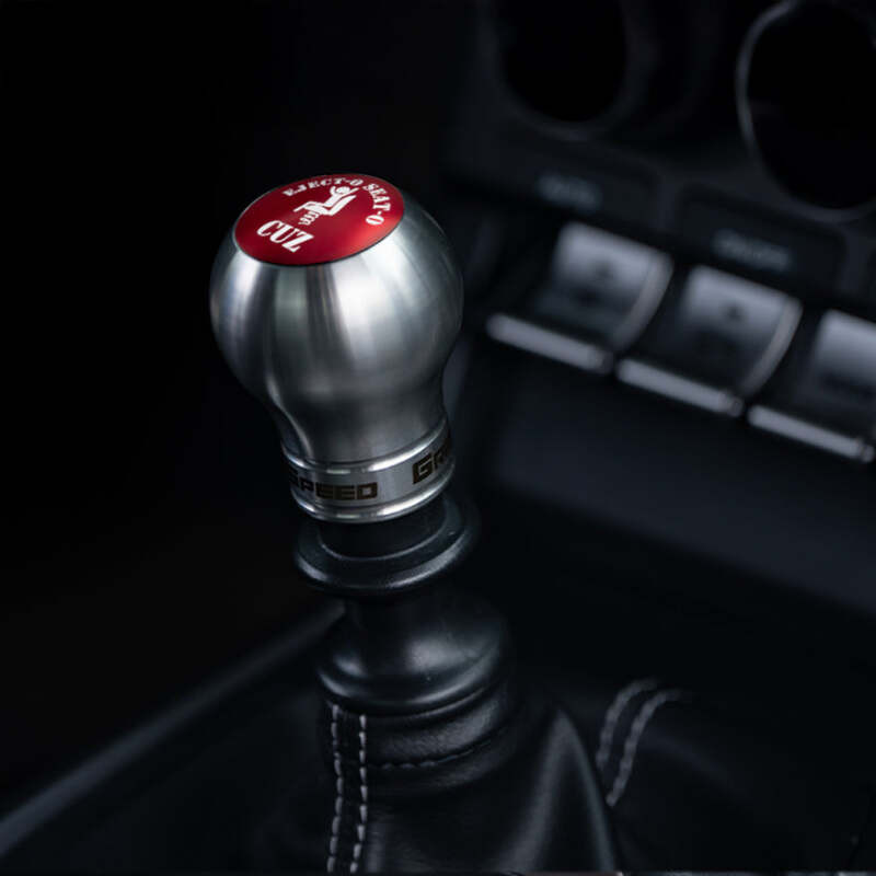 GrimmSpeed Swap-Top Shift Knob Caps - Ejecto Red - GRM1.1006.7.RED Photo - Close Up