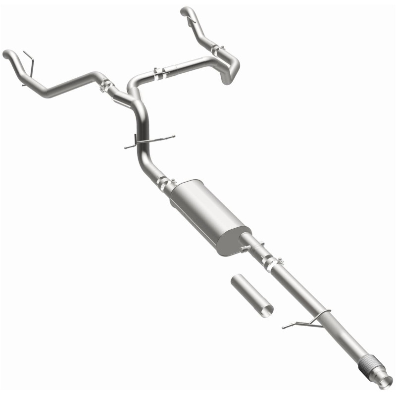BRExhaust 19-24 Chevrolet Silverado 1500 5.3L Direct-Fit Replacement Exhaust Kit - 106-1084 Photo - out of package