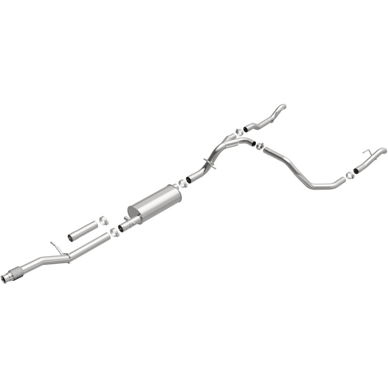 BRExhaust 19-24 Chevrolet Silverado 1500 5.3L Direct-Fit Replacement Exhaust Kit - 106-1084 Photo - out of package