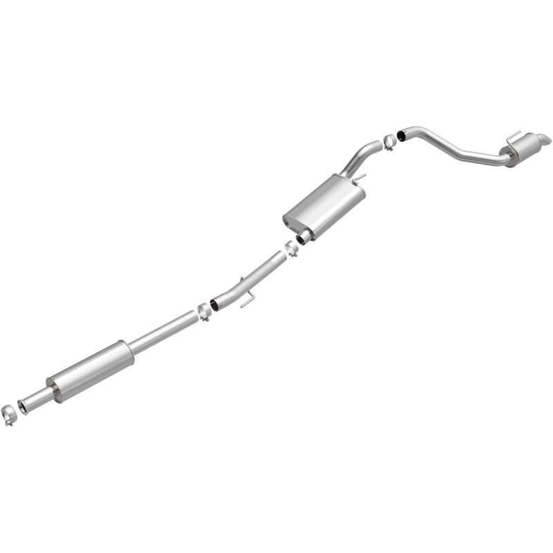 BRExhaust 20-21 Jeep Gladiator 3.6L Direct-Fit Replacement Exhaust Kit - 106-1085 Photo - out of package