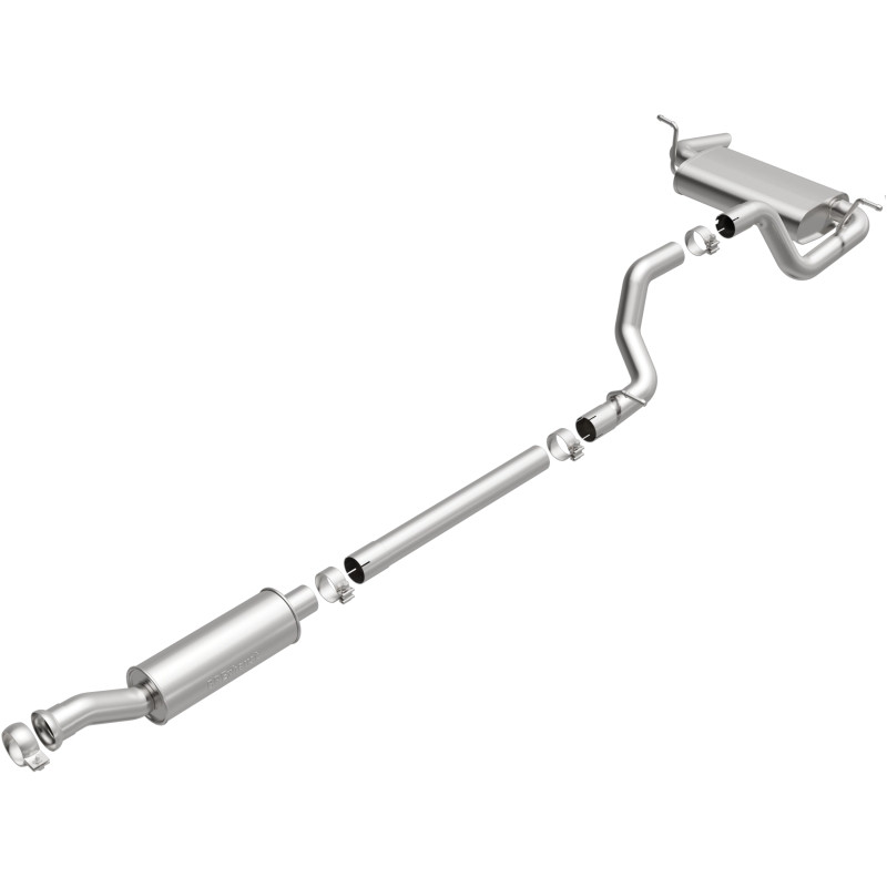BRExhaust 18-25 Jeep Wrangler 2.0L Direct-Fit Replacement Exhaust Kit - 106-1105 Photo - out of package