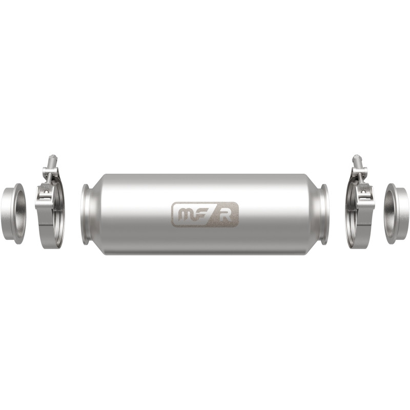 MagnaFlow MF/R Series 5in Round 304SS Performance Exhaust Muffler - 17169 Photo - Primary