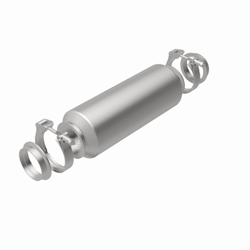MagnaFlow MF/R Series 5in Round 304SS Performance Exhaust Muffler - 17169 360 Degree Image Set