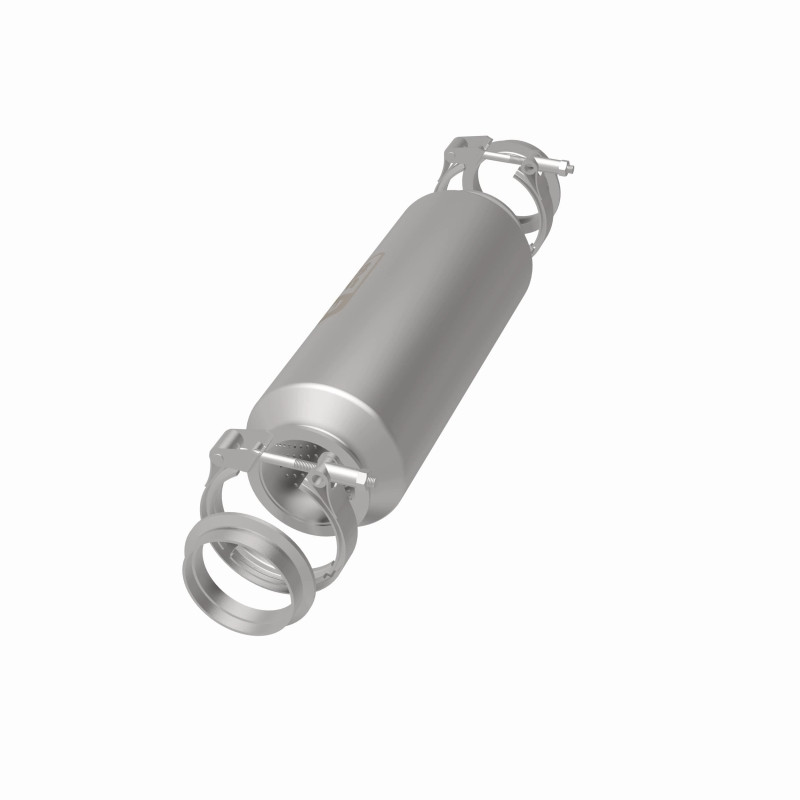 MagnaFlow MF/R Series 5in Round 304SS Performance Exhaust Muffler - 17169 360 Degree Image Set