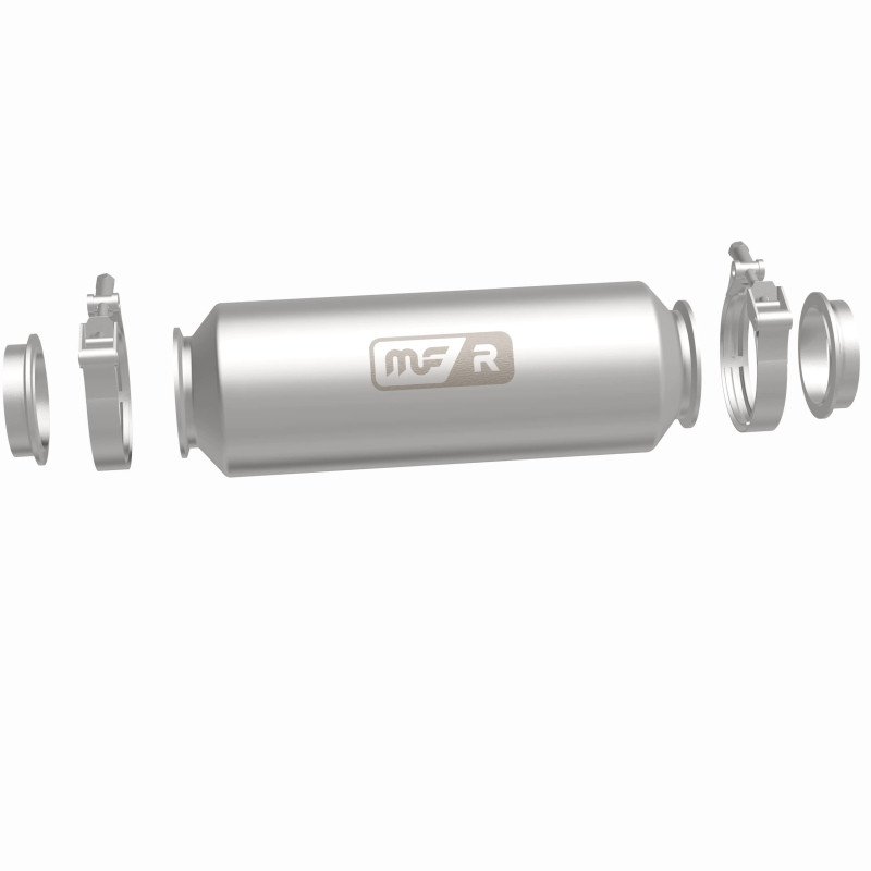 MagnaFlow MF/R Series 5in Round 304SS Performance Exhaust Muffler - 17169 360 Degree Image Set