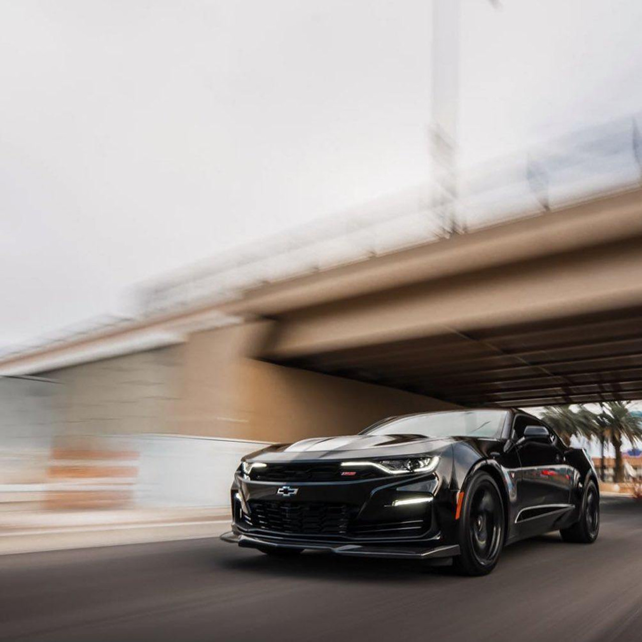 EOS ZL1 Conversion Front Splitter - Carbon Fiber - 2019+ Gen 6 Camaro SS