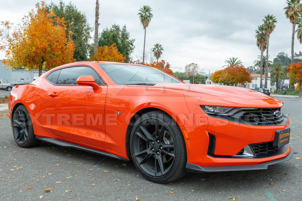 EOS 1LE Facelift Front Splitter - Matte Black - 19-24 Camaro (FLIP-210-ABS)