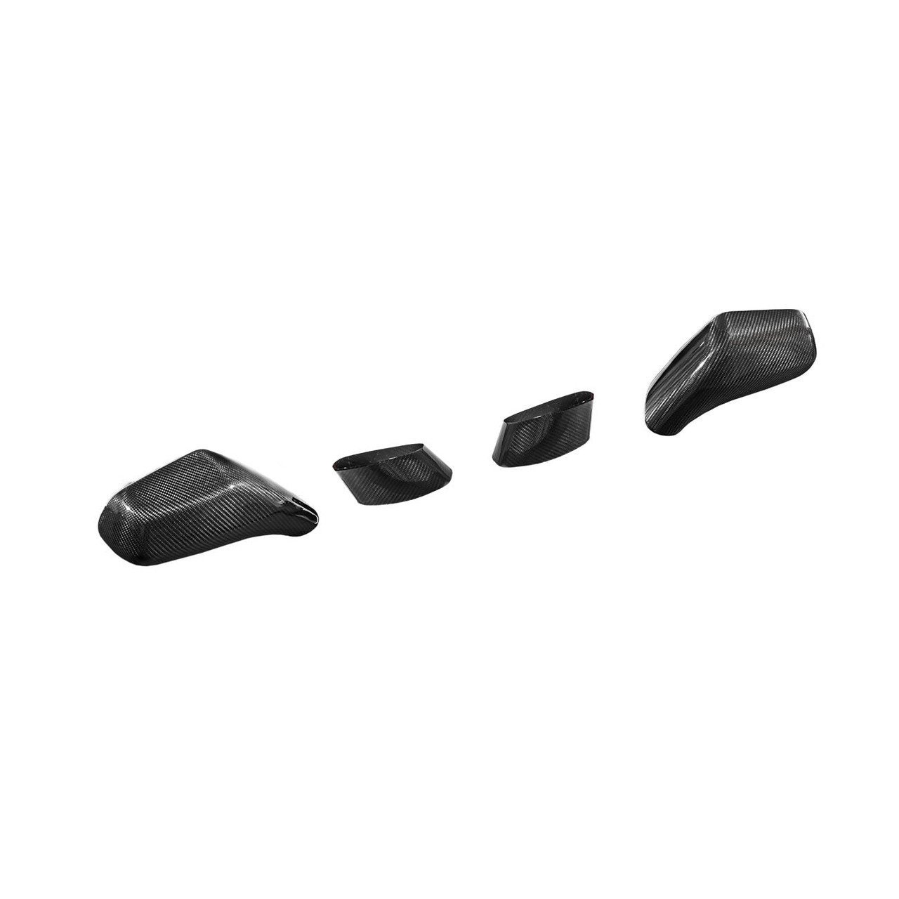 EOS Carbon Fiber Mirror Covers - 14-19 C7 Corvette Stingray / GS / Z06 (MC-1471-BKCF)
