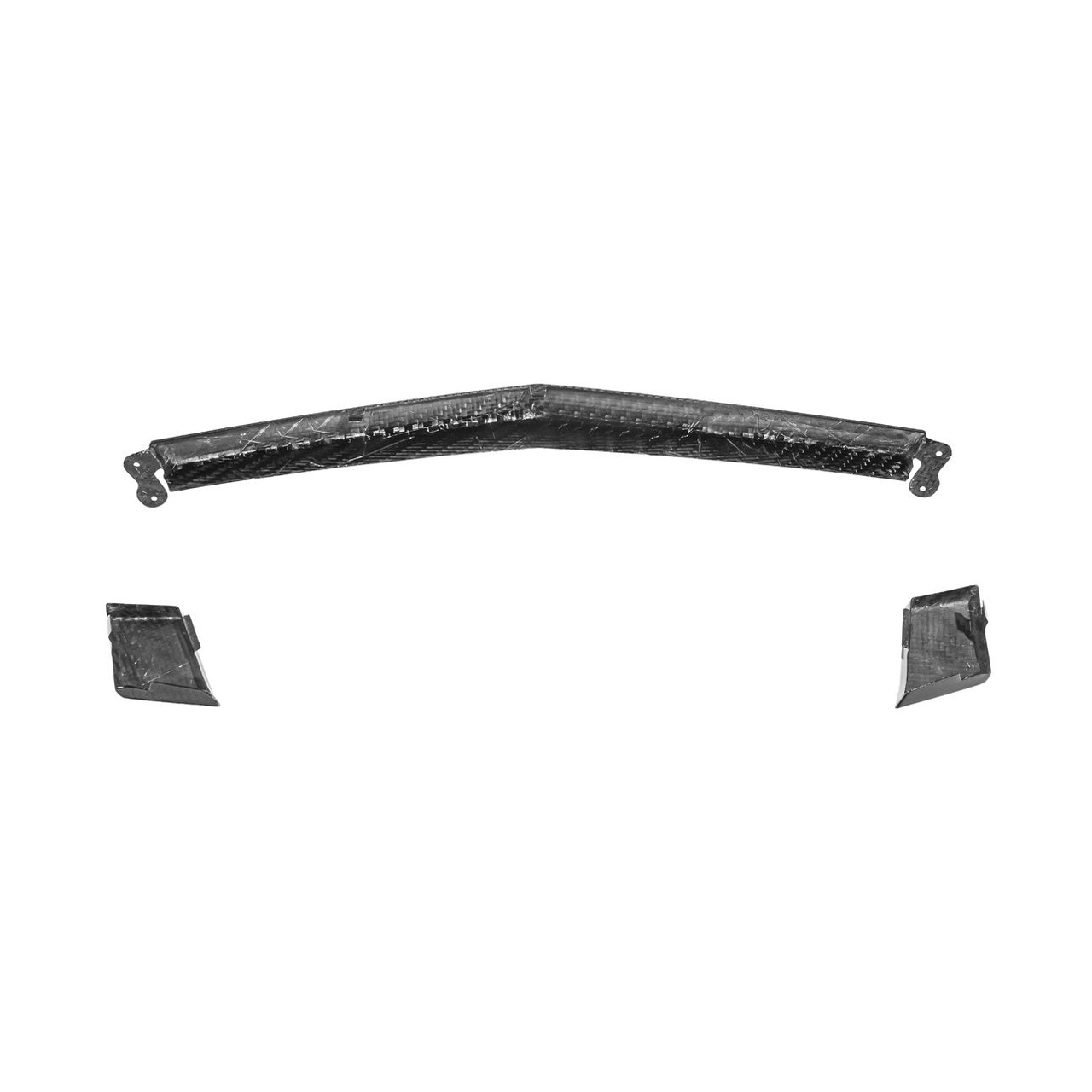 EOS Carbon Fiber Front Grille Tow Cover - C8 Corvette Z06 / ZR1 (VENT-1383-BKCF)