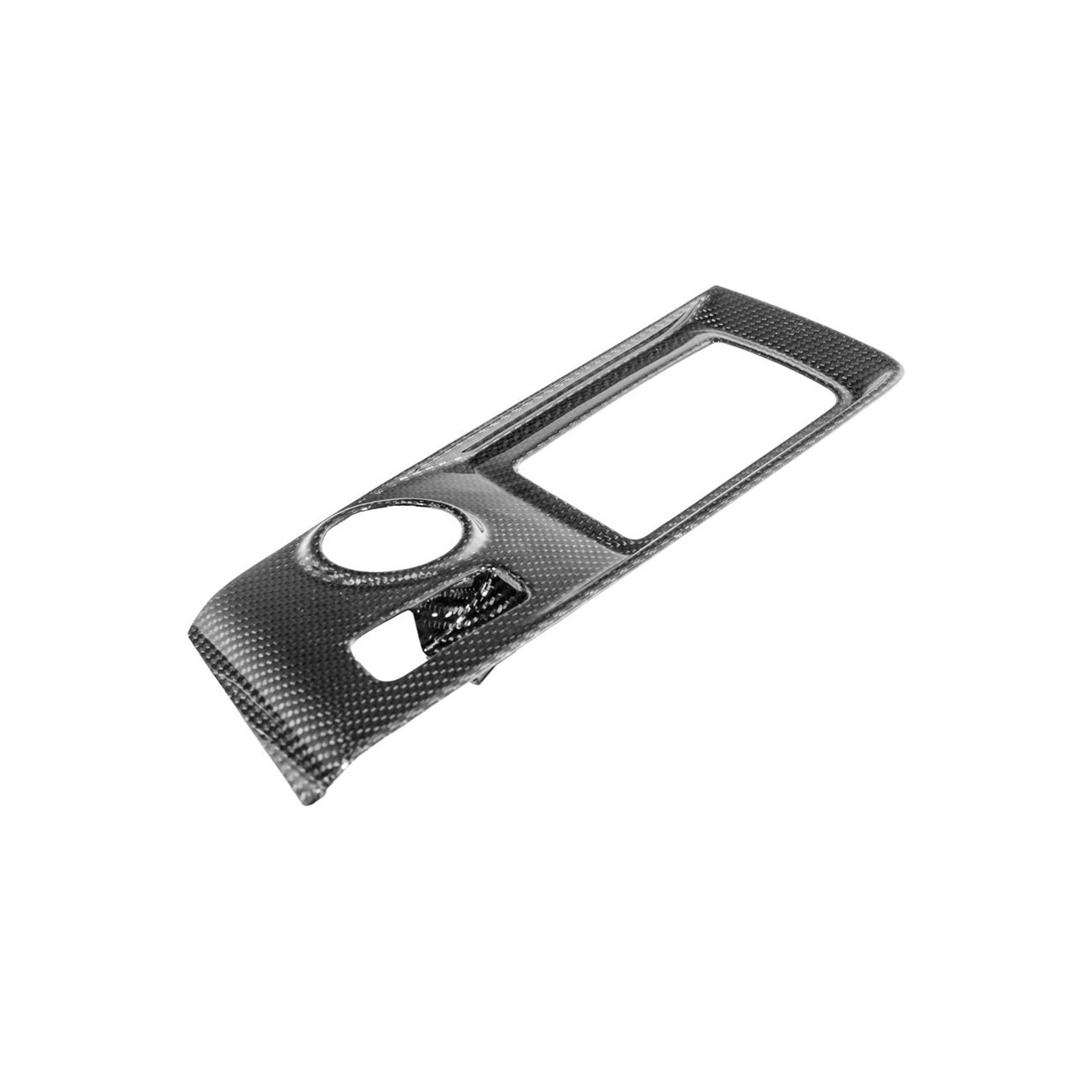 EOS Carbon Fiber Center Console Shifter Trim - 14-19 C7 Corvette (VENT-1402-BKCF)