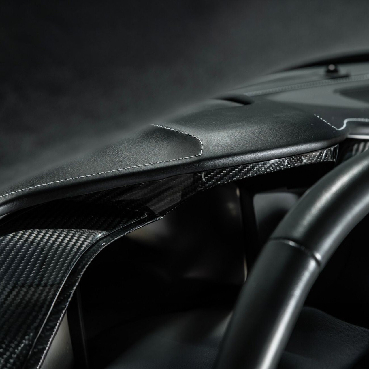 EOS Carbon Fiber Gauge Cluster Trim - 14-19 C7 Corvette (VENT-1411-BKCF)