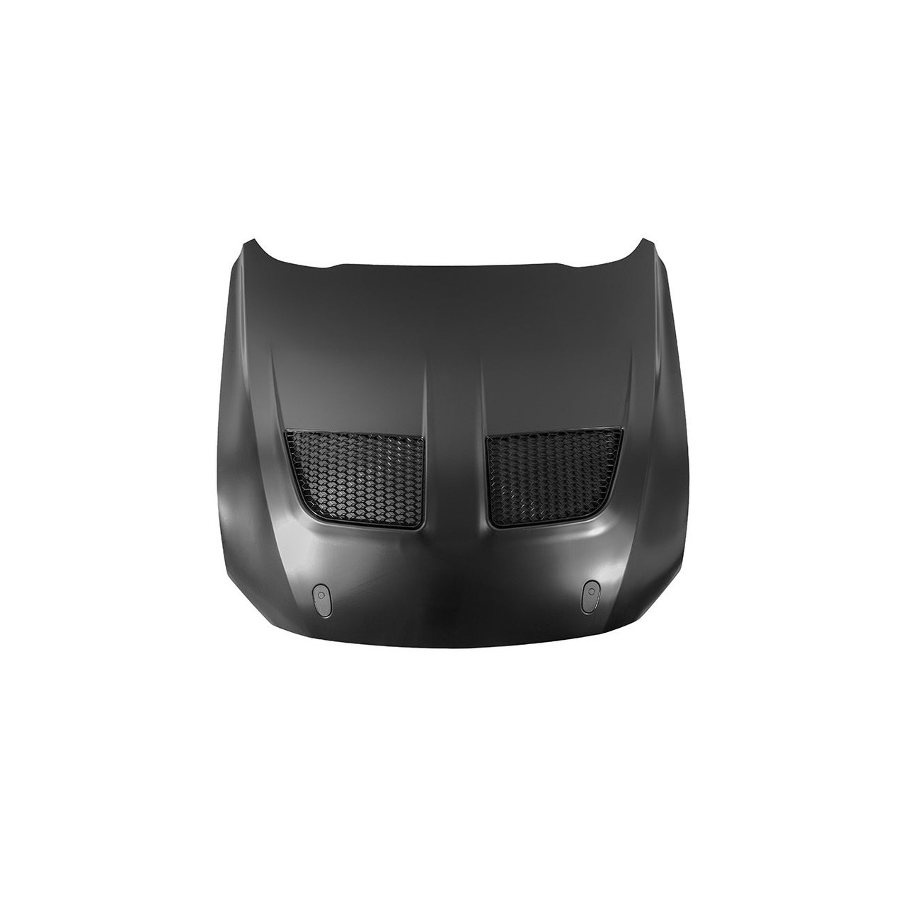 EOS Aluminum GTD Style Heat Extractor Hood - 18-23 Ford Mustang (HOOD-1181-ALUMINUM)