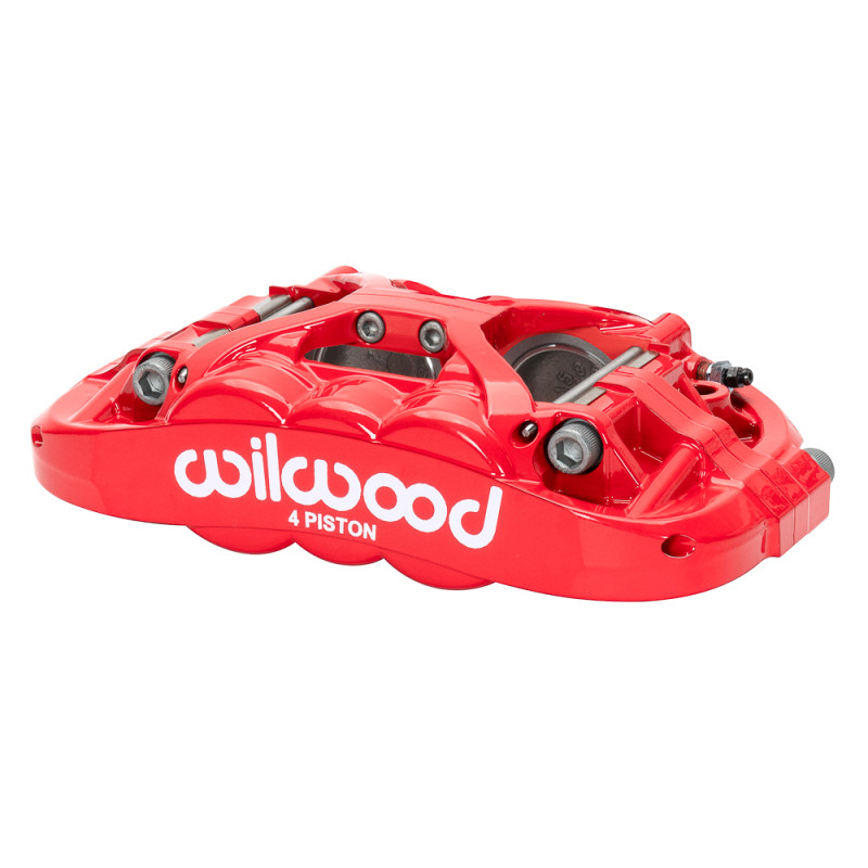 Wilwood XRS4R 1.75/1.75 1.10 Rotor Caliper - Red - 120-17206-RD Photo - Primary