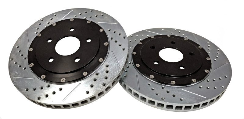 Baer Brakes 06-09 Cadillac XLR V Eradispeed+ Front SDZ 2-Piece Performance Brake Rotors - 2301052
