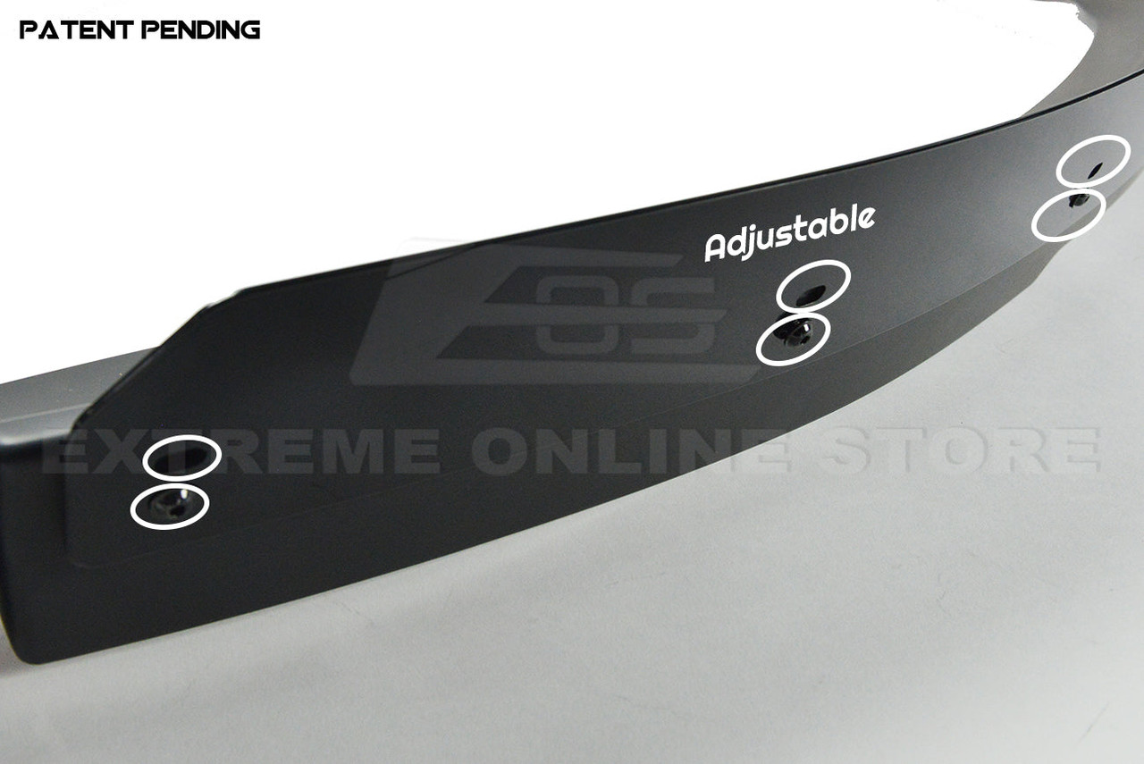EOS 1LE Wickerbill Rear Spoiler - Matte Black - Gen 6 Camaro