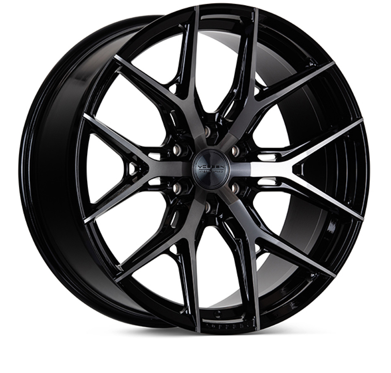 Vossen HF6-4 Wheel - 17x9 / 6x135 / +0 Offset / Super Deep / Tinted Gloss Black