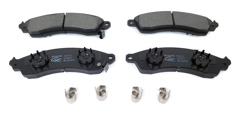 Baer Brakes 85-88 Chevrolet Camaro Claw Brake Pads - D0412