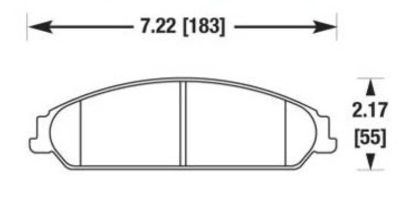 Baer Brakes 05-23 Chrysler 300 Claw Brake Pads - D1058