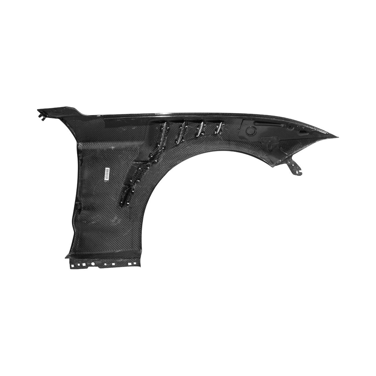 EOS Carbon Fiber Vented Fenders GT500 Style - 18-23 Ford Mustang (FENDER-1379-BKCF)