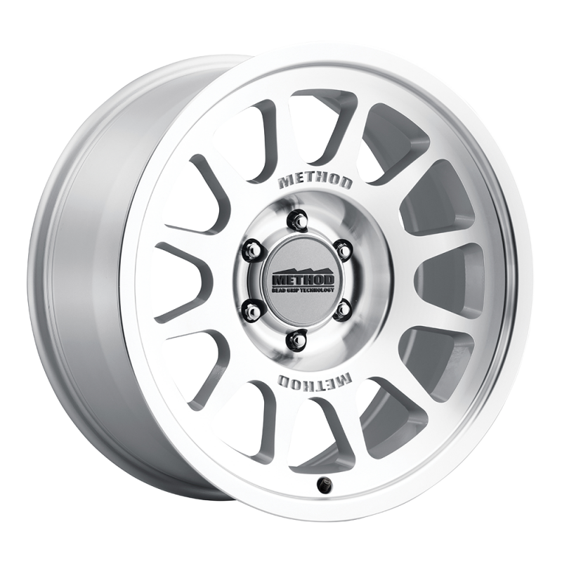 Method MR703 Bead Grip 20x9 -12mm Offset 5x5 71.5mm CB - Machined Clear Coat - MR70329050312N Photo - Primary