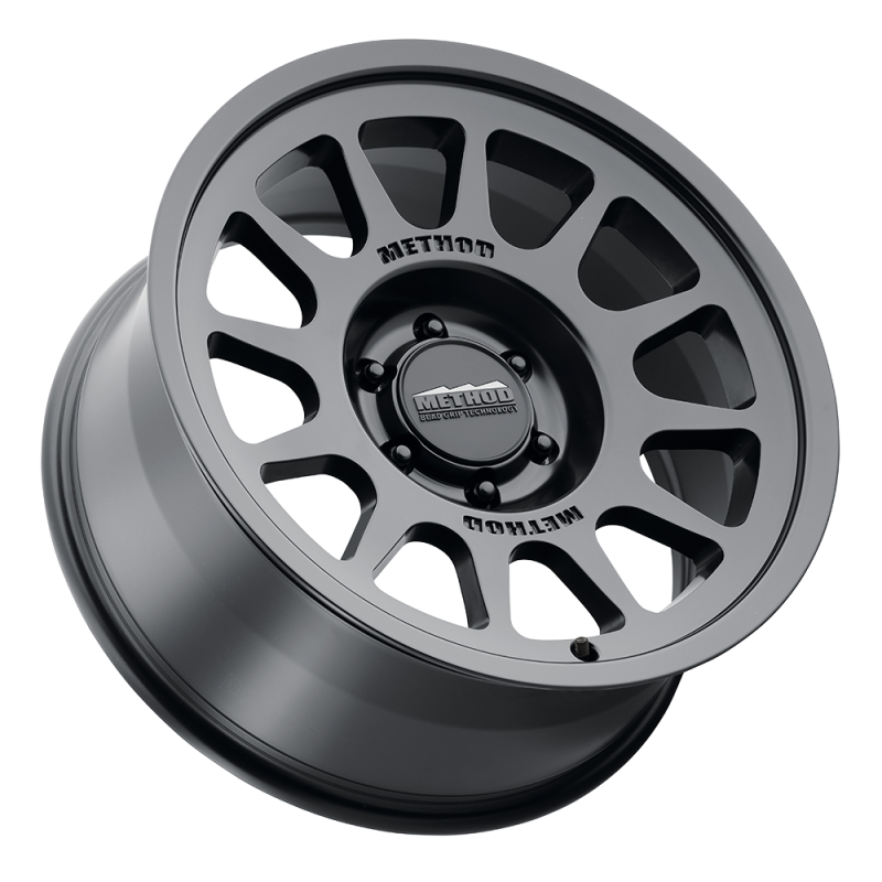 Method MR703 Bead Grip 18x9 12mm Offset 6x5.5 106.25mm CB - Matte Black - MR70389060312N Photo - Primary